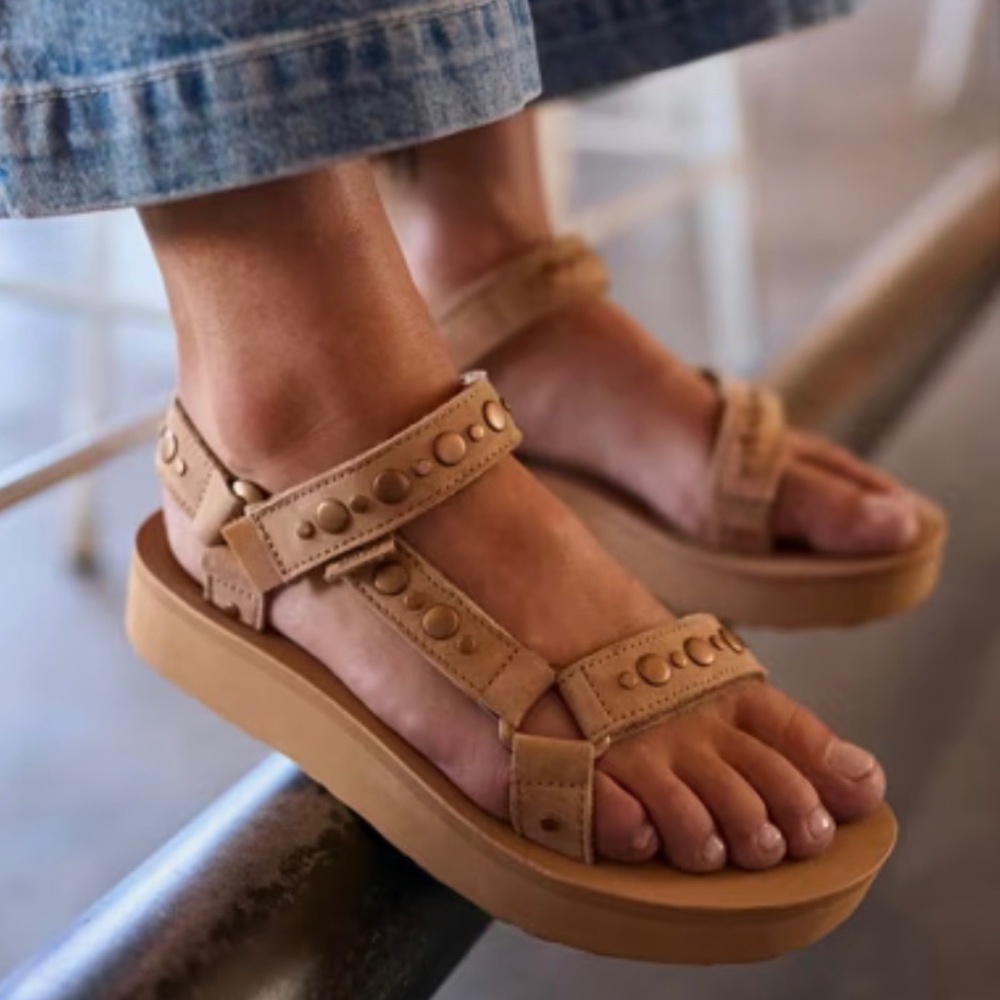 Teva Midform Universal Sandal in Limited Edition Studded Leather